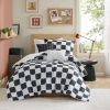 Checkered Comforter Set(Twin/Twin XL)
