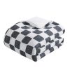 Checkered Comforter Set(Twin/Twin XL)