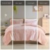 Shaggy Long Fur Comforter Mini Set