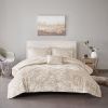 4 Pcs Velvet Comforter Set with Throw Pillow(Twin/Twin XL)